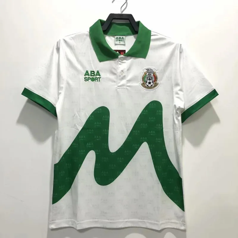 Mexico 1995 Retro Mexico Visitante Camiseta de fútbol 1995