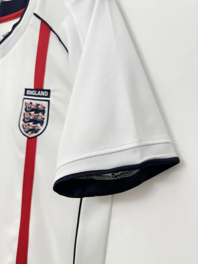 England 2002 Retro England Local Camiseta de fútbol 2002 — 8