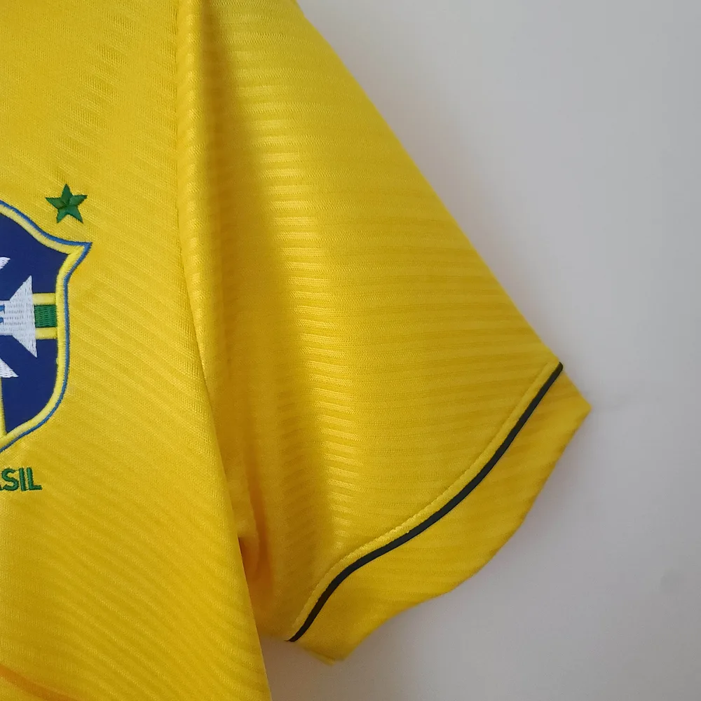 Brazil 1994 Retro Brazil Local Camiseta de fútbol 1994 — 8