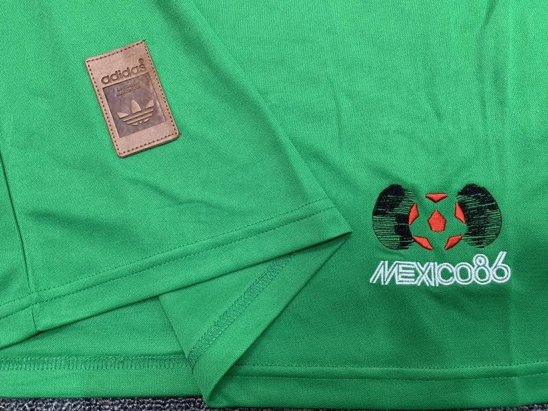 Mexico 1986 Retro Mexico Local Camiseta de fútbol 1986 — 6