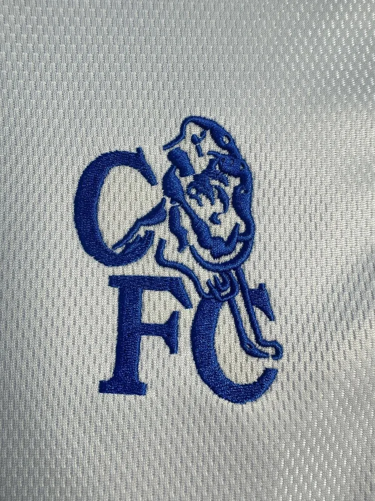 Chelsea 2003-2005 Retro Long Sleeve Chelsea Away Football Shirt 2003/2005 — 6