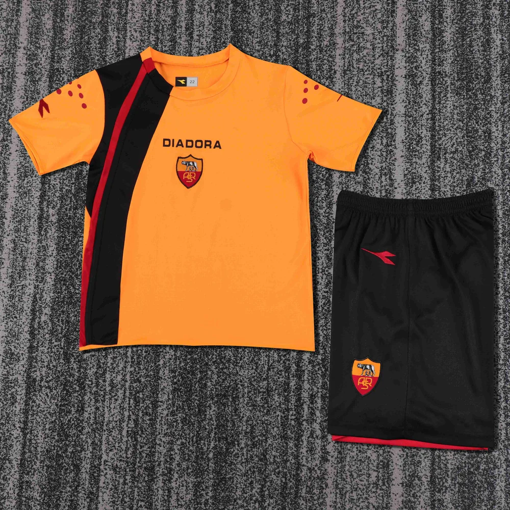 AS Roma 2005-2006 Retro Roma Local Camiseta de fútbol Talla infantil 2005/2006