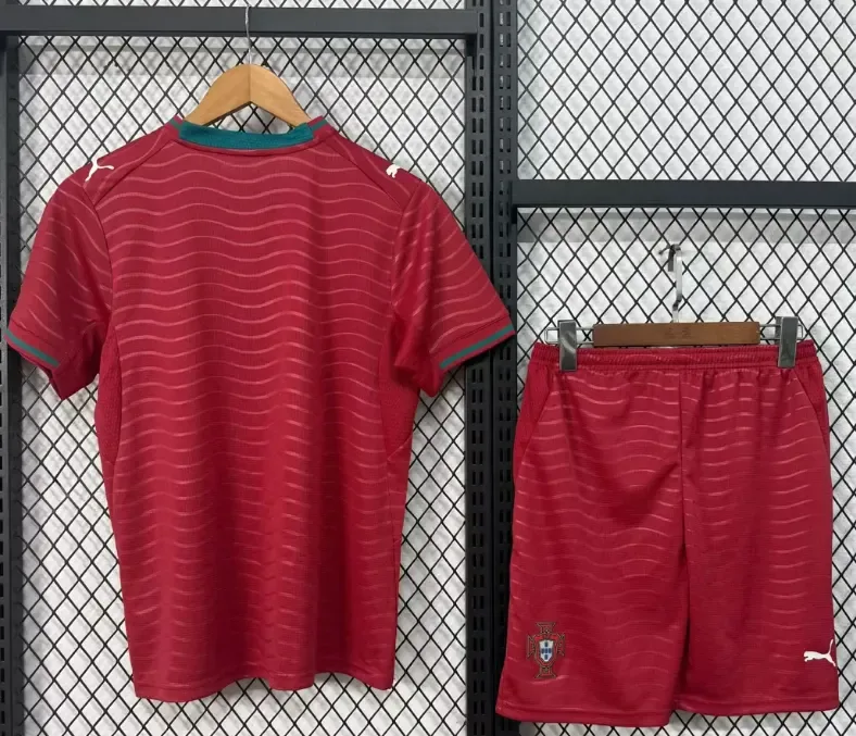 Portugal 2026/2027 Portugal Home Football Shirt Kids Size 2026/27 — 2