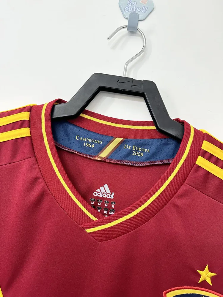 Spain 2012 Retro Spain Home Soccer Shirt 2012 — 3