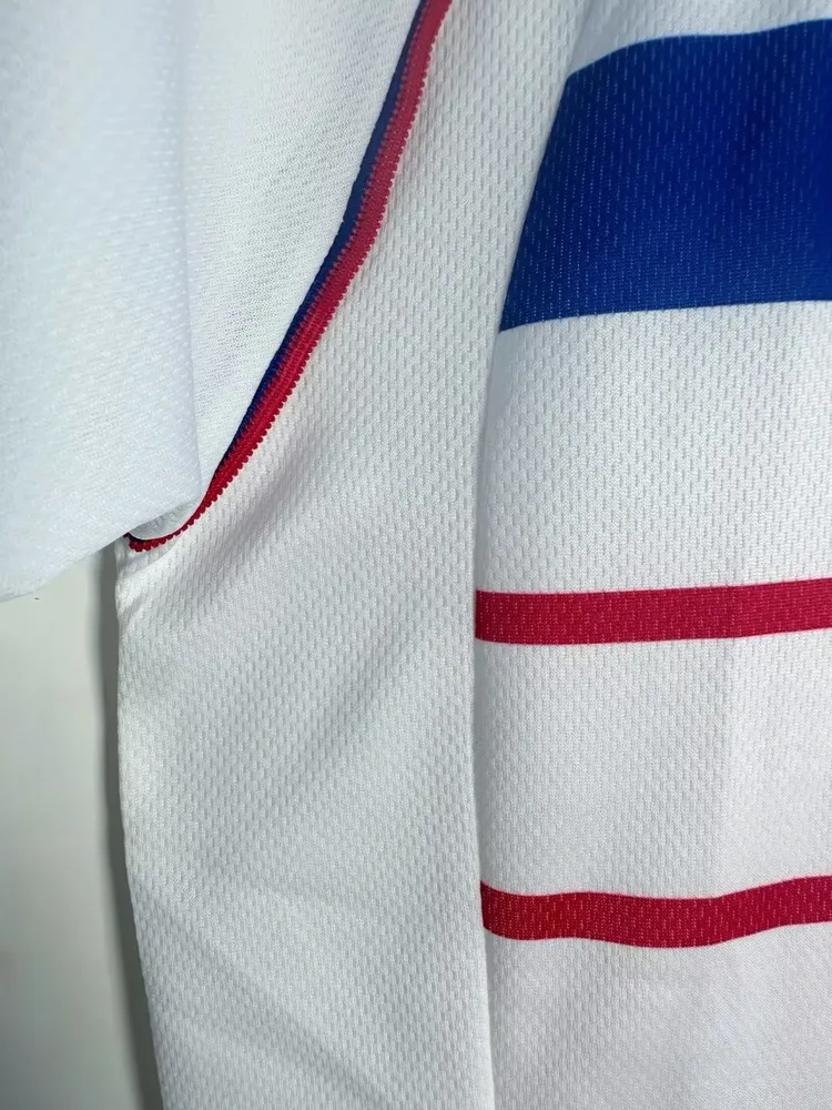 France 1998 Retro Long Sleeve France Away Football Shirt 1998 — 8