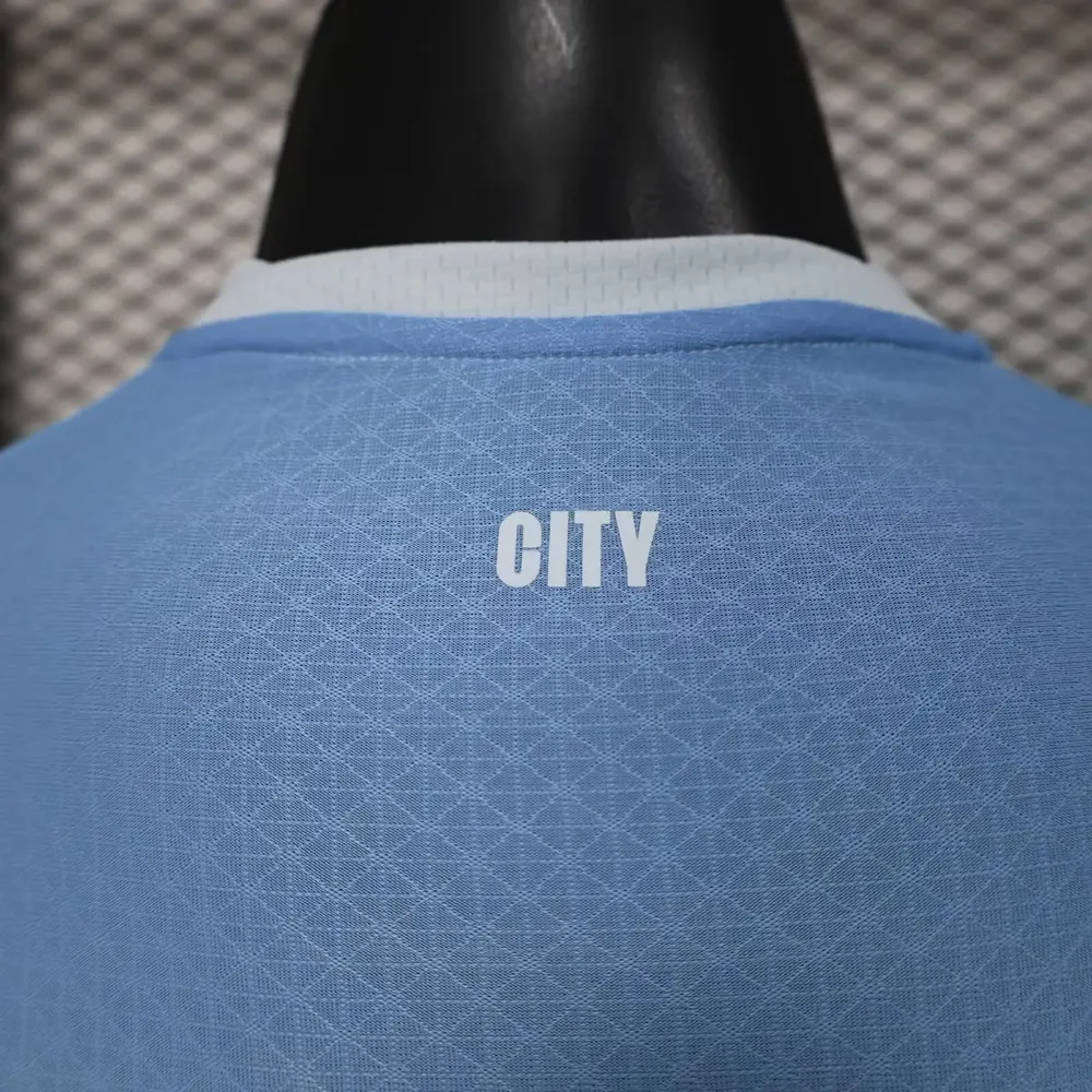 Manchester City 2026/2027 Versión jugador Manchester City Local Camiseta de fútbol 2026/27 — 4