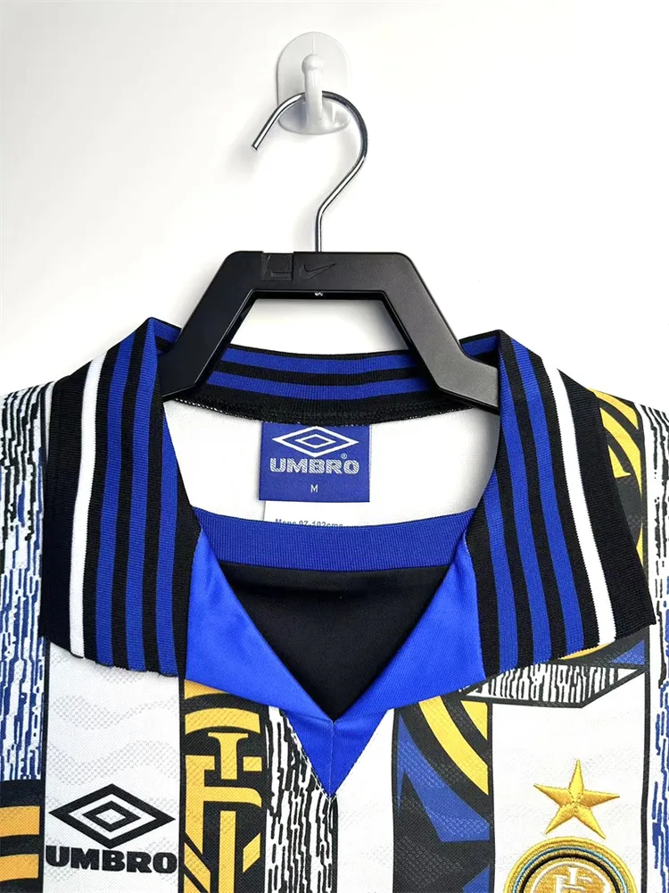 Inter Milan 1995/1996 Retro Inter Milan Away Football Jersey 1995/1996 — 3