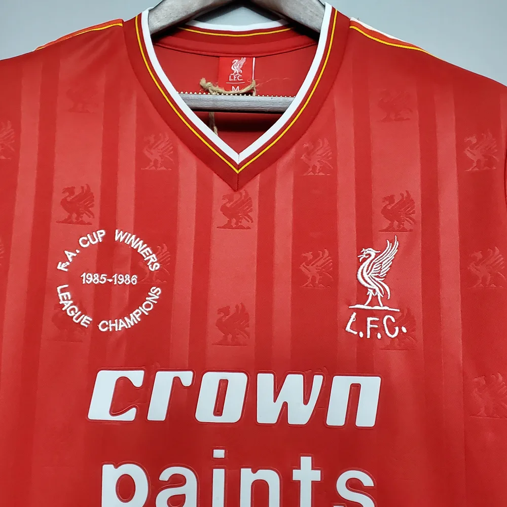 Liverpool 1985/1986 Retro Liverpool Home Football Shirt 1985/1986 — 3