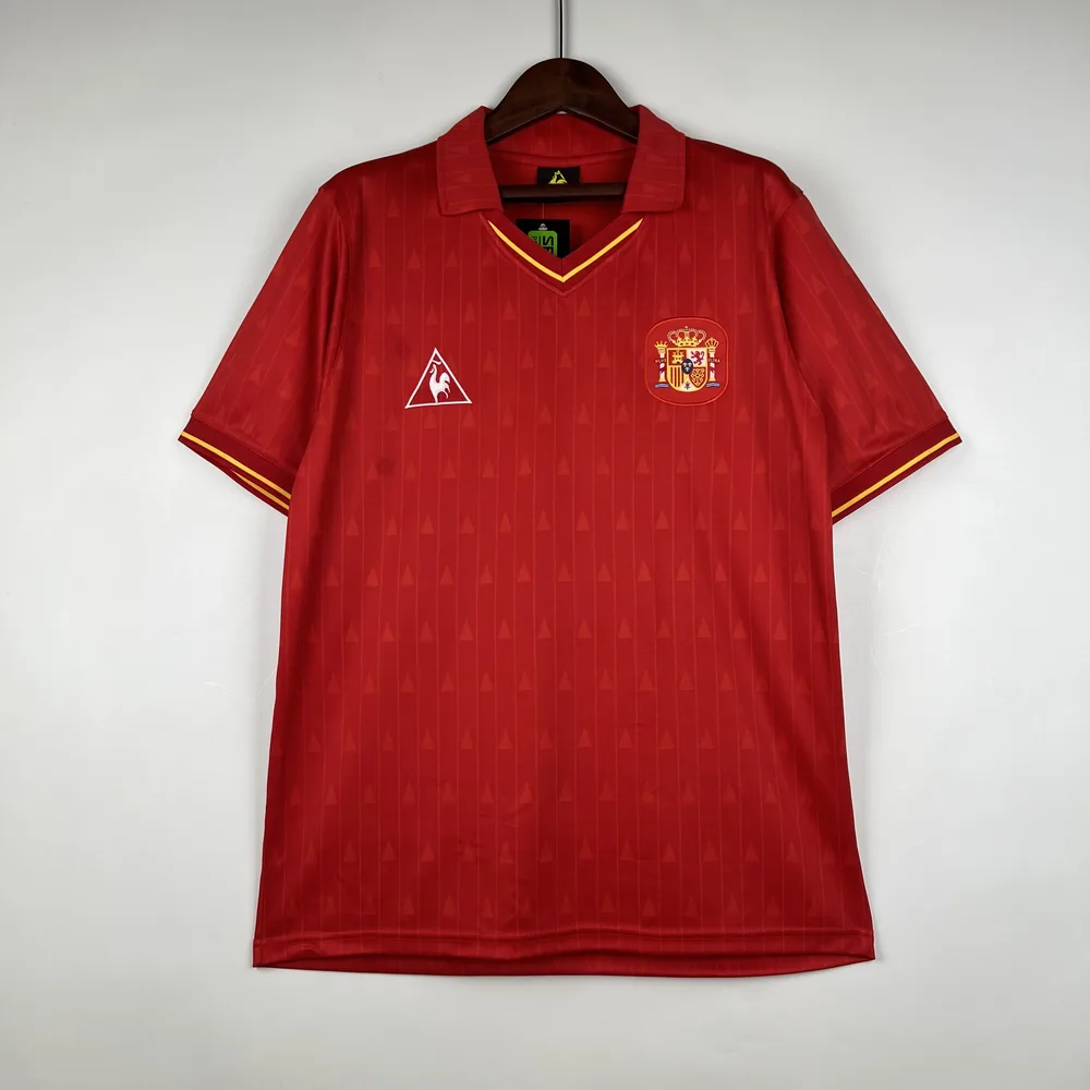 Spain 1988/1991 Retro Spain Local Jersey 1988/1991