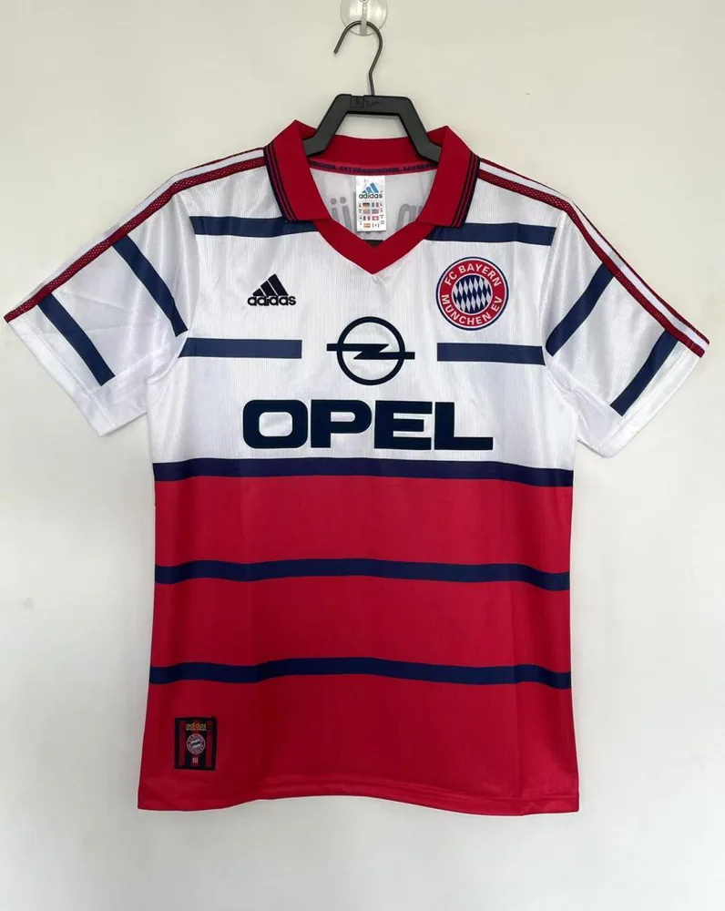 Bayern Munich 1998/2000 Retro Bayern Munich Visitante Camiseta de fútbol 1998/2000