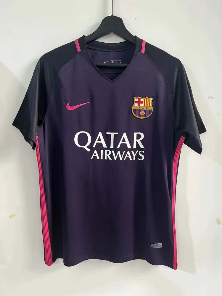 Barcelona 2016/2017 Retro Barcelona Visitante Camiseta de fútbol 2016/2017