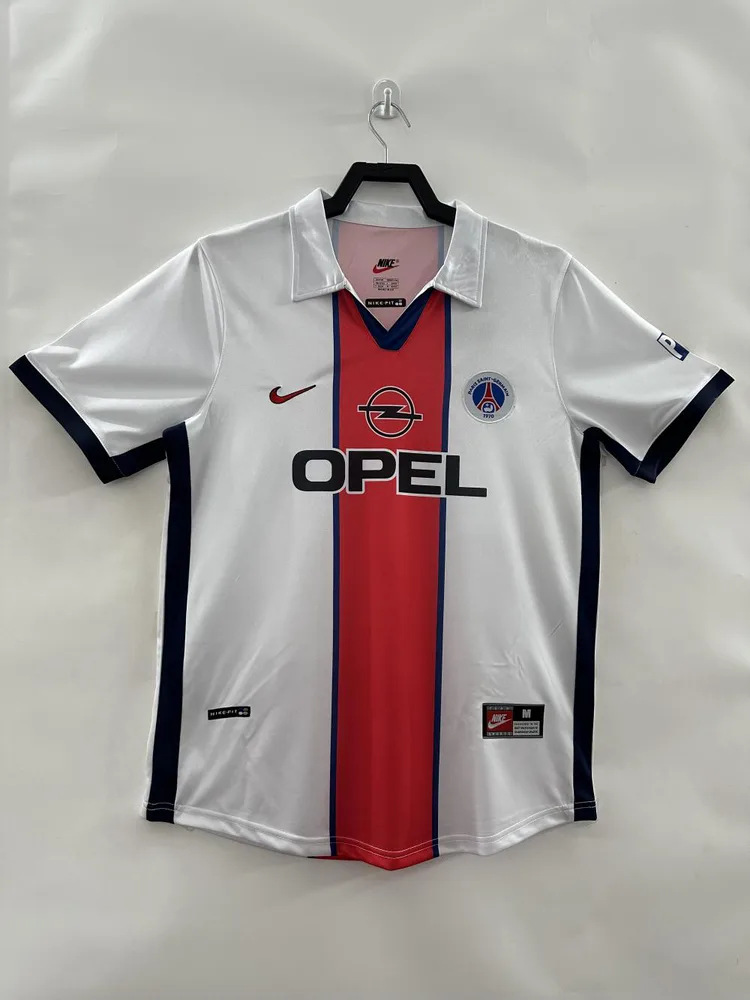 Paris Saint-Germain 1998/1999 Retro Psg Paris Saint-Germain Visitante Camiseta de fútbol 1998/1999