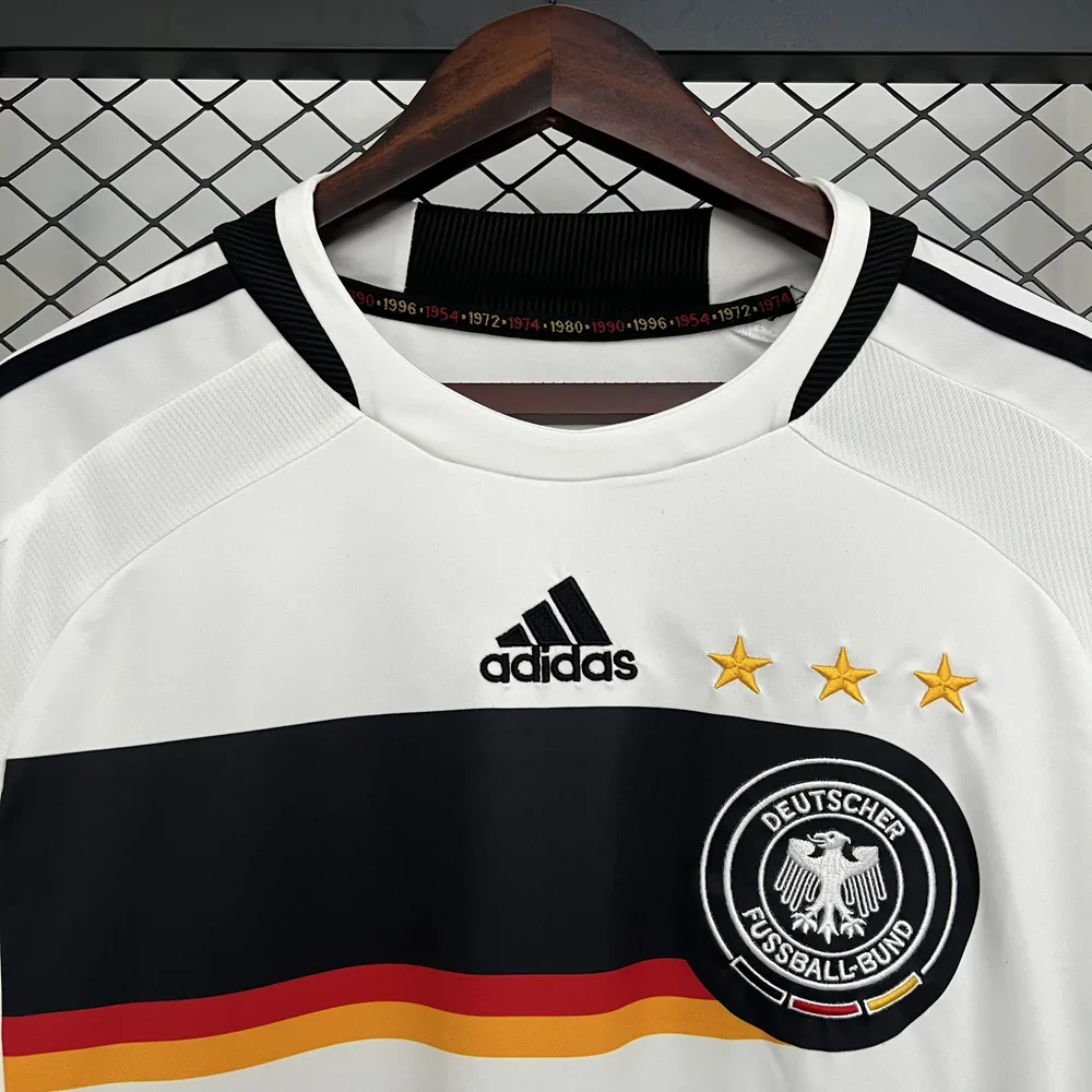 Germany 2008 Retro Soccer Jersey Germany Home 2008 — 7