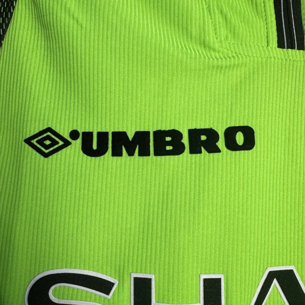Manchester United 1998-1999 Retro Manga larga Manchester United Portero Camiseta de fútbol 1998/1999 — 7