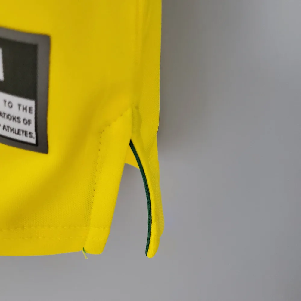 Brazil 1998 Retro Brazil Soccer Jersey Home 1998 — 8
