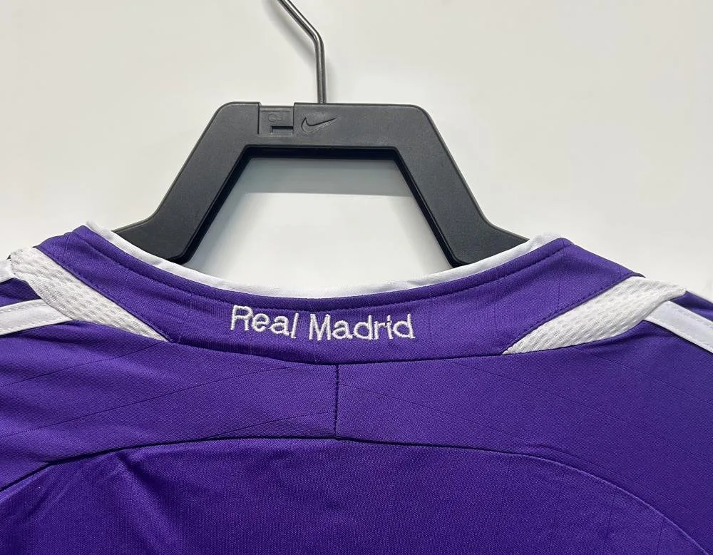 Real Madrid 2006/2007 Retro Real Madrid Visitante Camiseta de fútbol 2006/2007 — 4