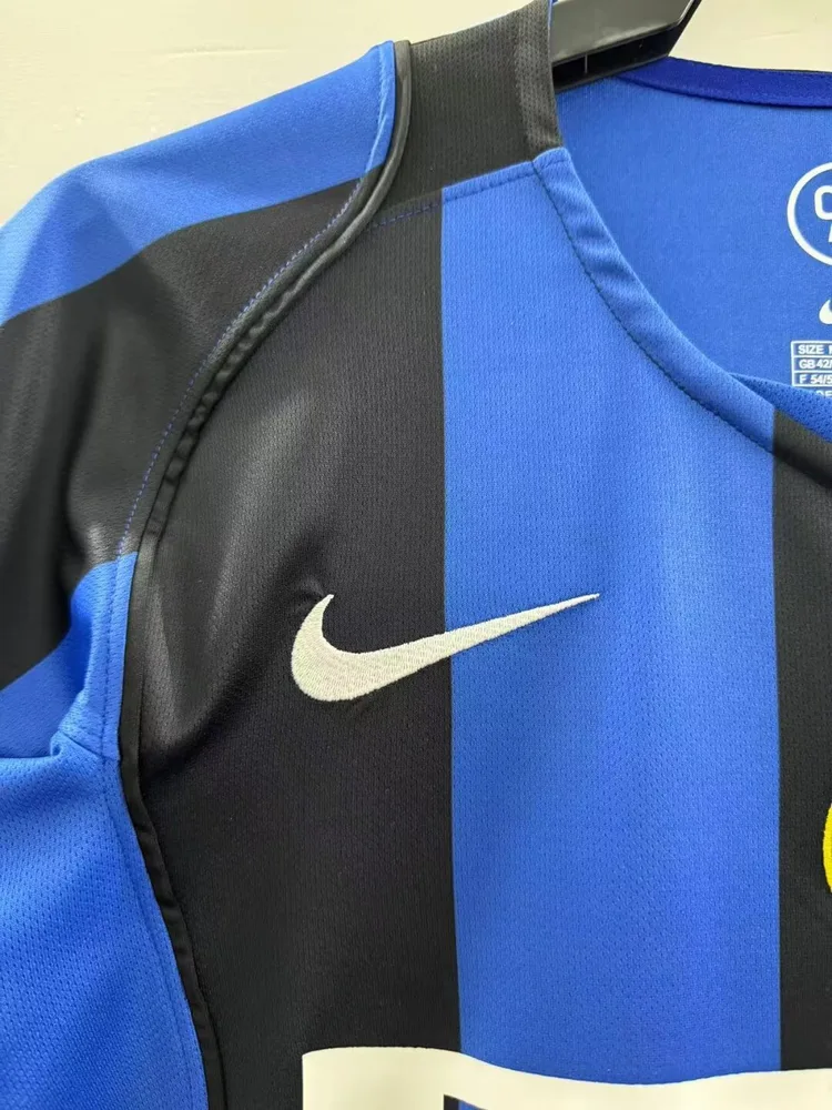 Inter Milan 2004/2005 Retro Inter Milan Local Camiseta de fútbol 2004/2005 — 4
