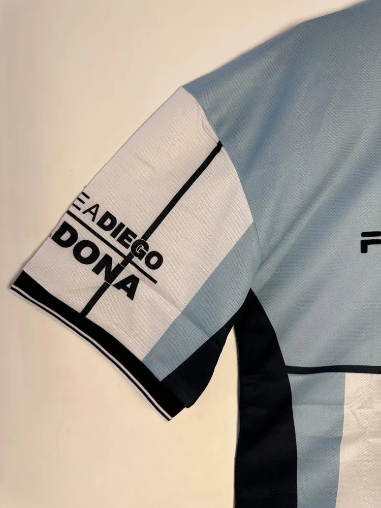 Argentina 2001 Retro Argentina National Team Maradona Commemorative Jersey 2001 — 4