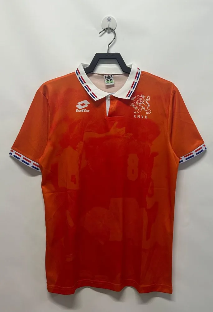 Netherlands 1996 Retro Netherlands Local Camiseta de fútbol 1996
