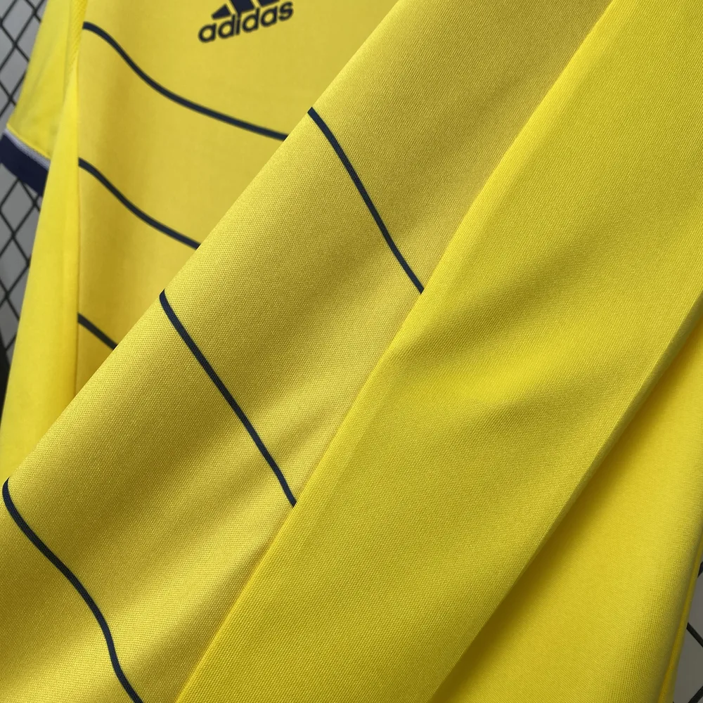 Colombia 2014 Retro Colombia Local Jersey 2014 — 4