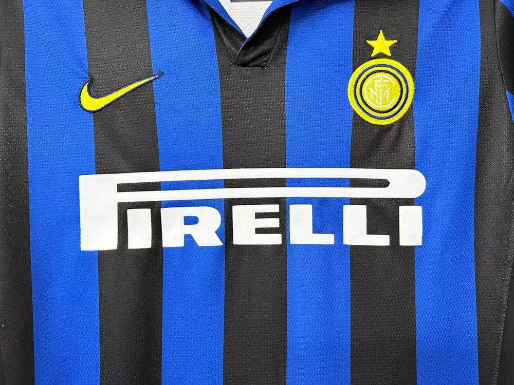 Inter Milan 1998/1999 Retro Inter Milan Home Football Jersey 1998/1999 — 7