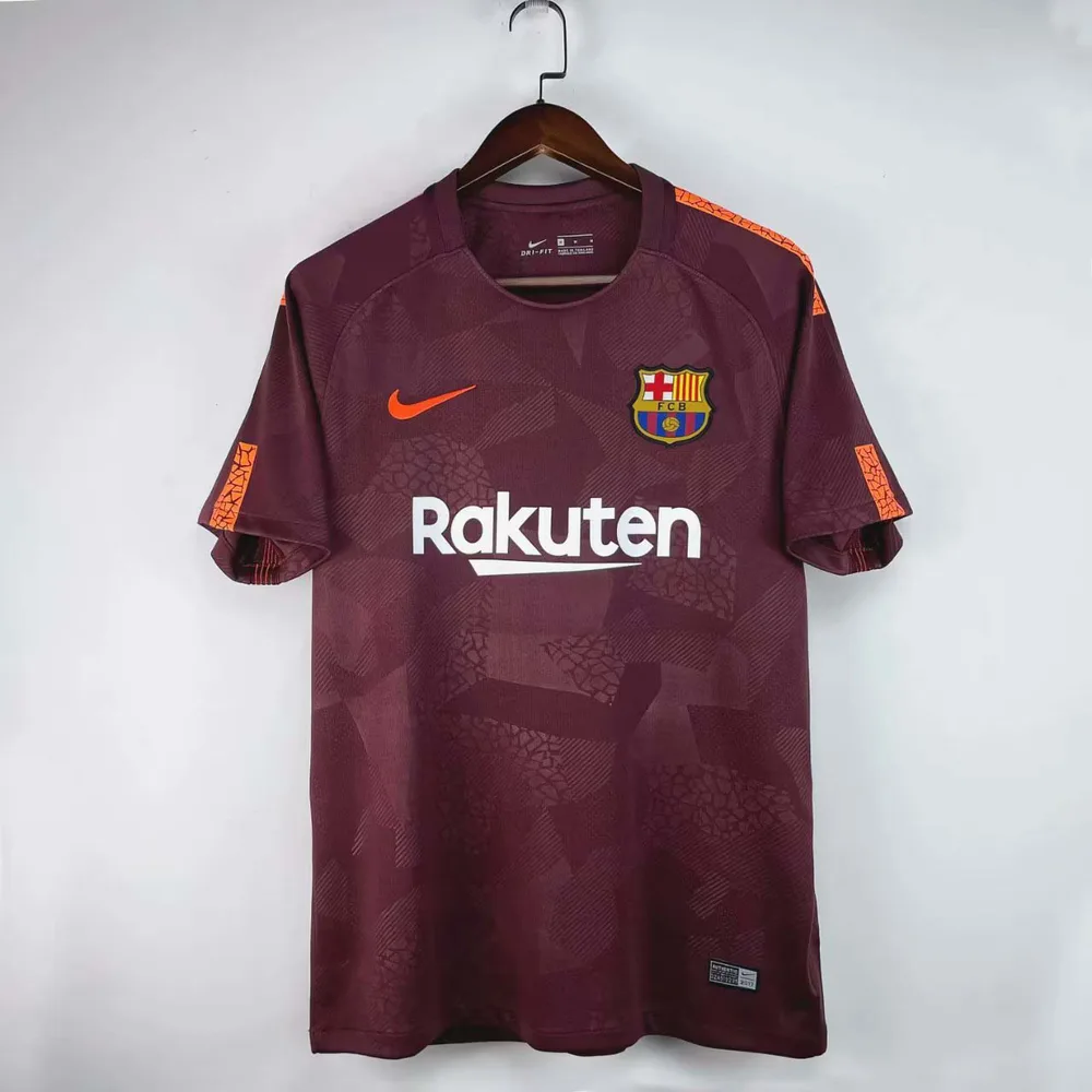 Barcelona 2017/2018 Retro Barcelona Tercera Visitante Camiseta de fútbol 2017/2018
