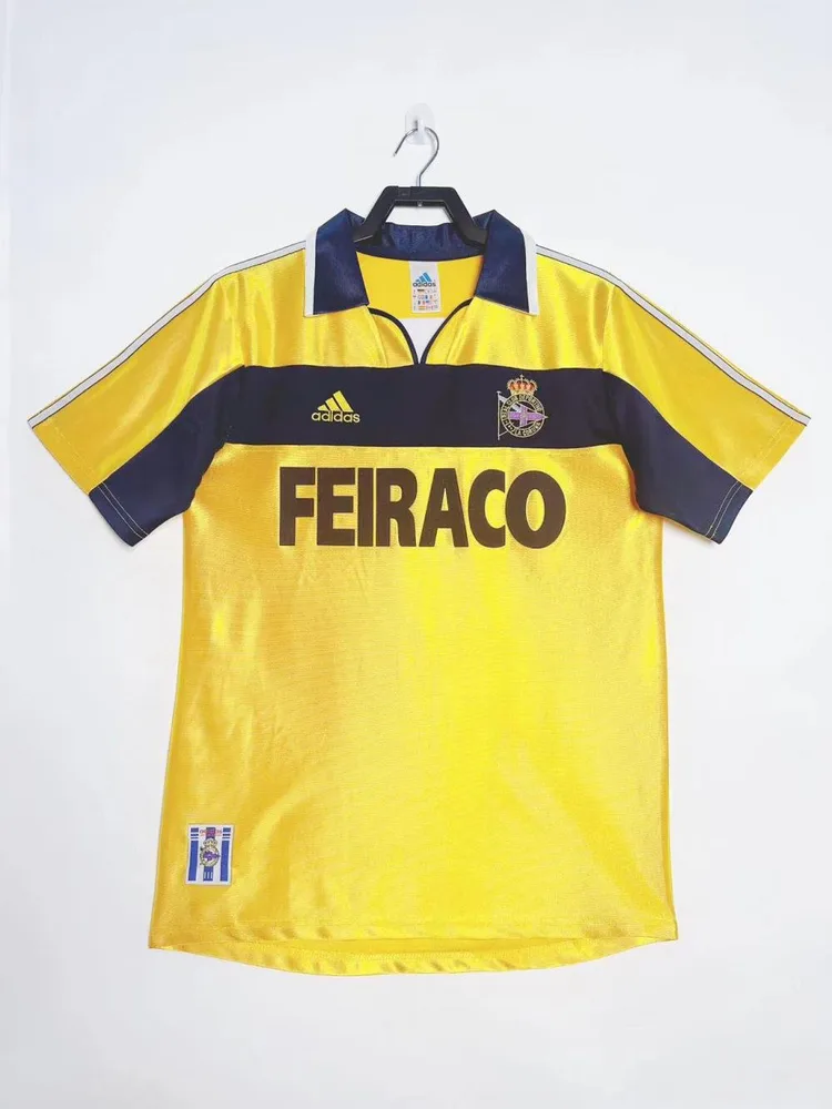 Deportivo 1999-2000 Retro Deportivo Tercera Visitante Camiseta de fútbol 1999/2000