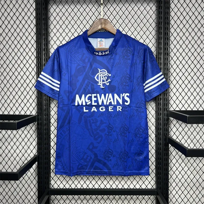 Rangers 1995/1996 Retro Rangers Local Camiseta de fútbol 1995/1996