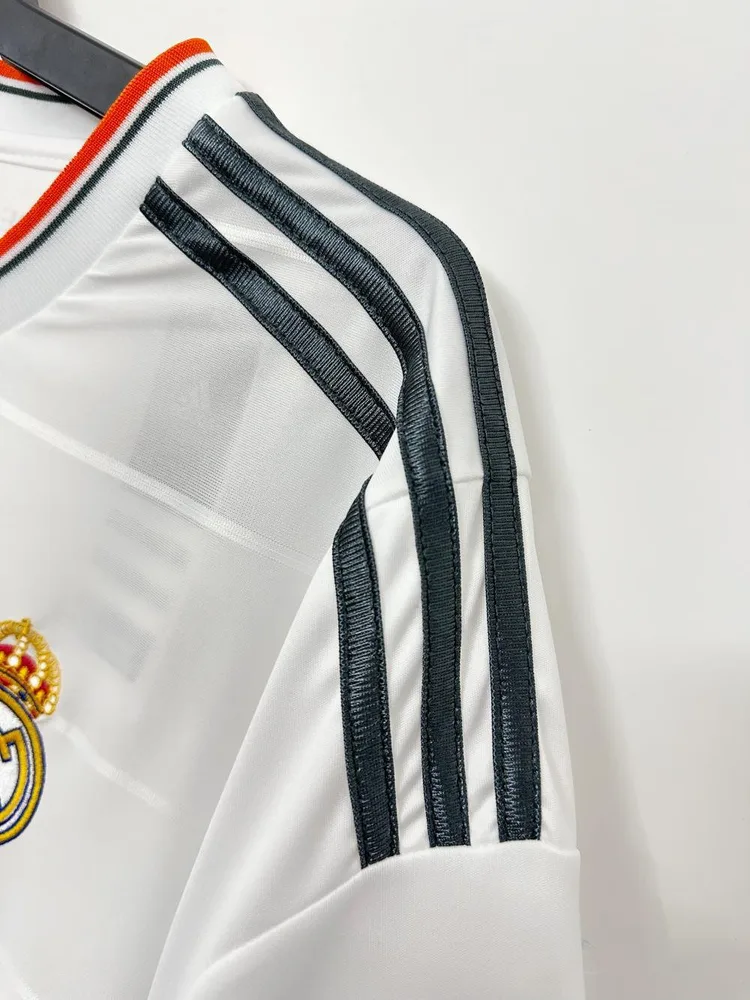 Real Madrid 2013/2014 Retro Real Madrid Local Camiseta de fútbol 2013/2014 — 5