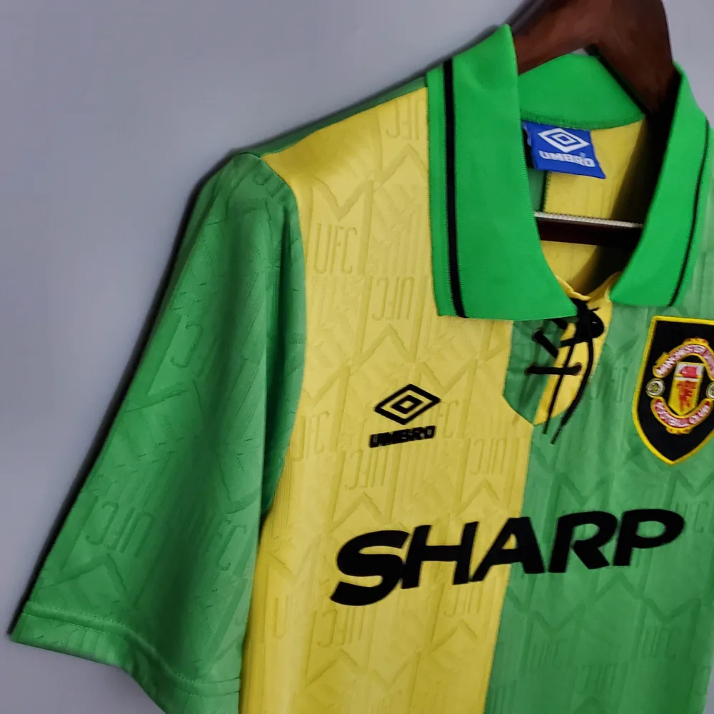 Manchester United 1992/1994 Retro Manchester United Third Away Football Shirt 1992/1994 — 7