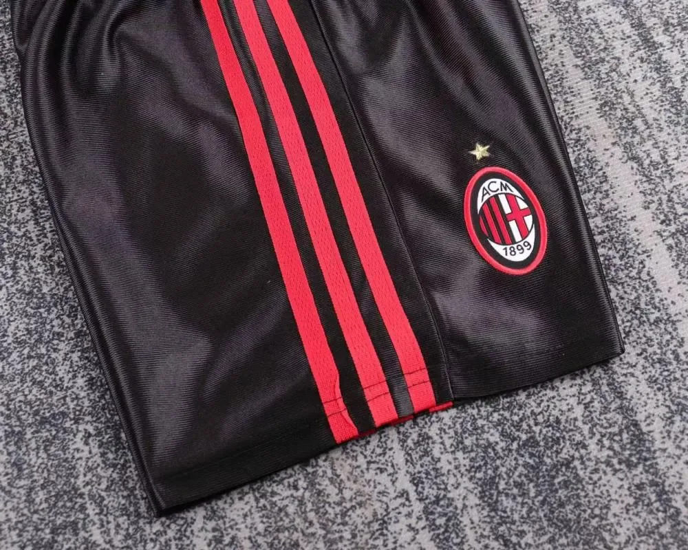 AC Milan 1998-1999 Retro AC Milan Third Away Football Shirt Kids Size 1998/1999 — 11