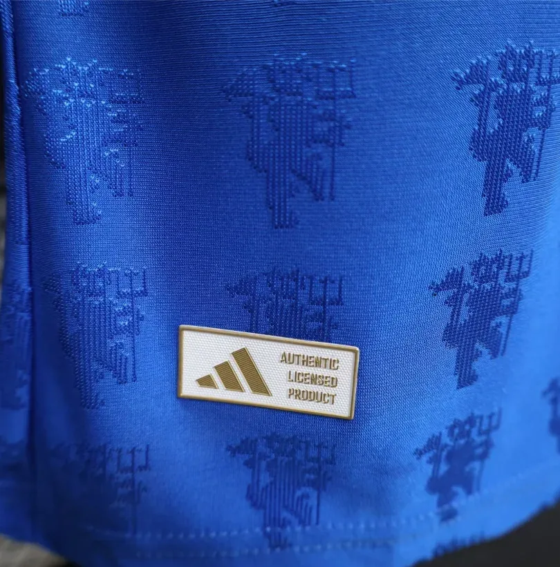 Manchester United 2026/2027 Player Version Manchester United Special Edition Blue Football Jersey 2026/27 — 8