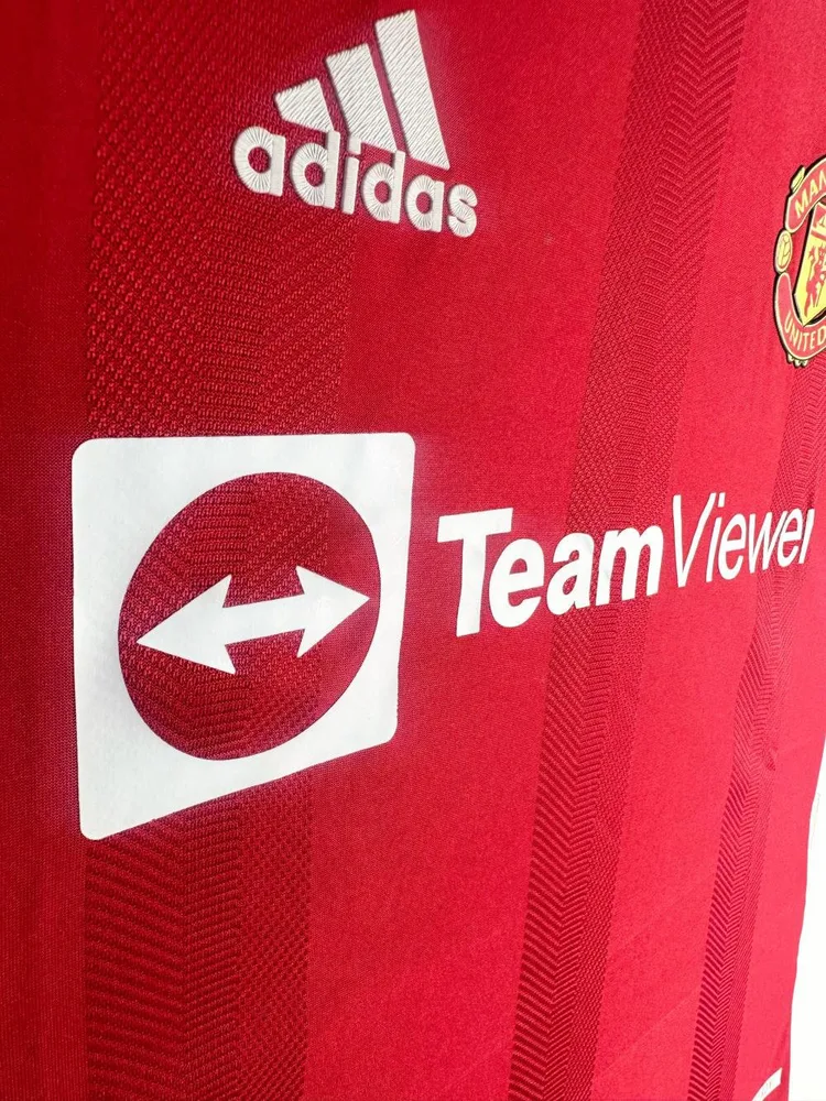 Manchester United 2021-2022 Retro Manchester United Home Football Shirt 2021/2022 — 5