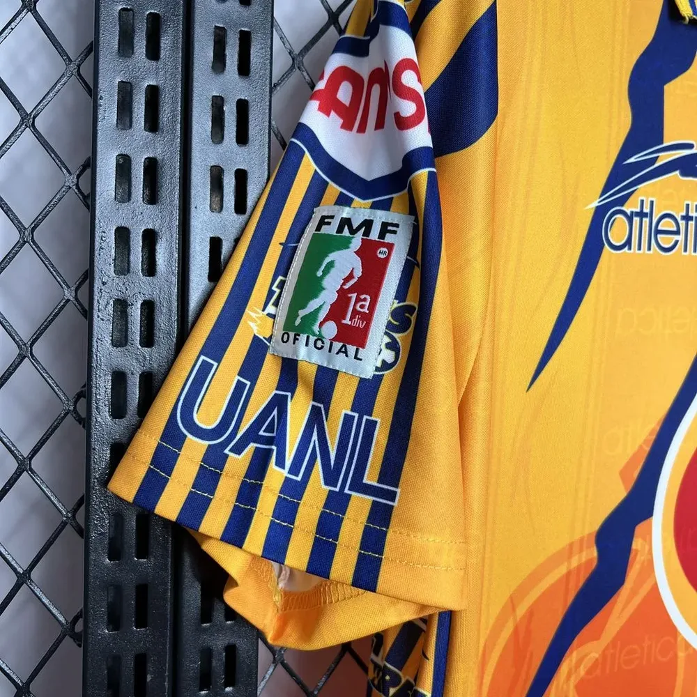 Tigres 1997/1998 Retro Tigres Local Camiseta de fútbol 1997/1998 — 5