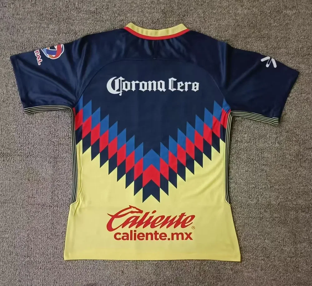 Club América 2018 Retro Club América Home Corteiz Jersey 2018 — 2
