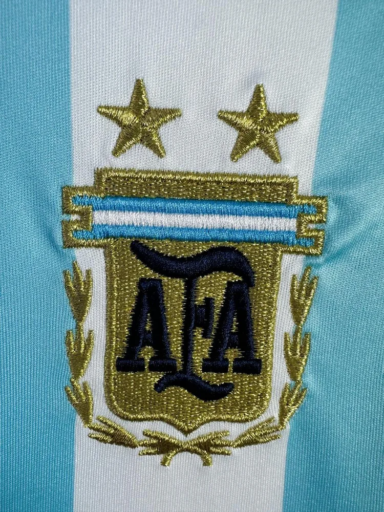 Argentina 2006 Retro Manga larga Argentina National Team Local Jersey 2006 — 6