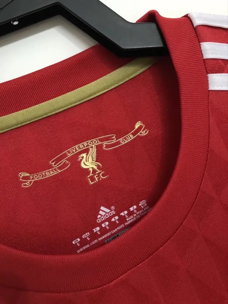 Liverpool 2010/2011 Retro Liverpool FC Home Football Jersey Long Sleeve 2010/2011 — 3