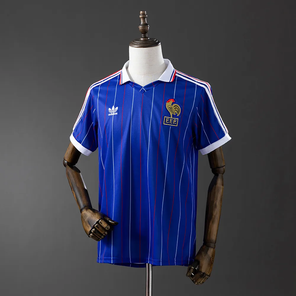 France 1982 Retro France Local Jersey 1982 — 1