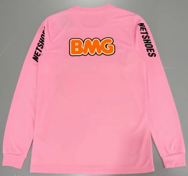 Santos 2012/2013 Retro Long Sleeve Santos Pink Football Jersey 2012/2013 — 2