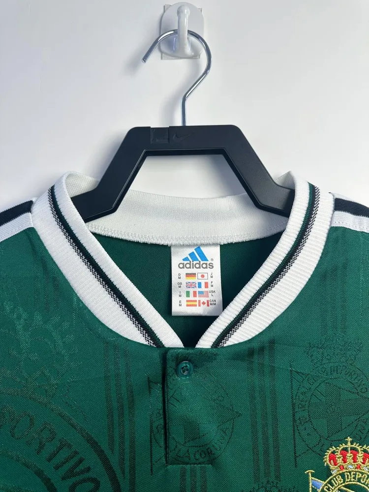 Deportivo 1999-2000 Retro Long Sleeve Deportivo Away Football Shirt 1999/2000 — 3