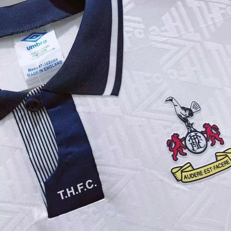 Tottenham 1991/1993 Retro Tottenham Hotspur Home Football Shirt 1991/1993 — 4