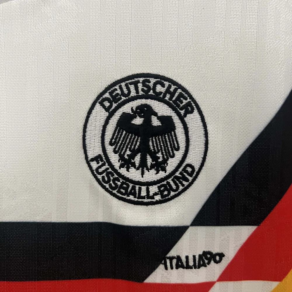 Germany 1990 Retro Germany Local Camiseta de fútbol Talla infantil 1990 — 8