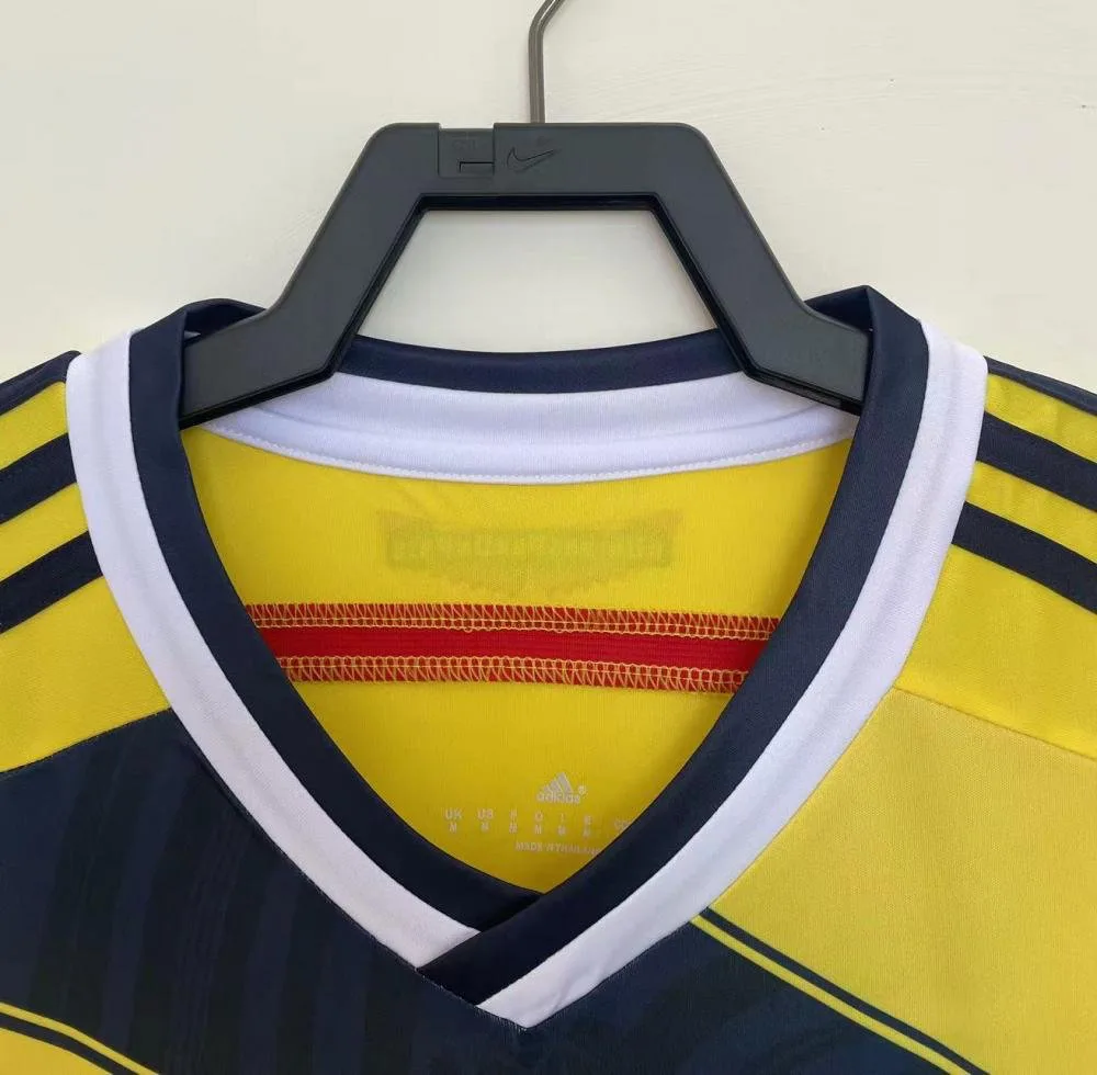 Colombia 2014 Retro Colombia Home Football Shirt 2014 — 3