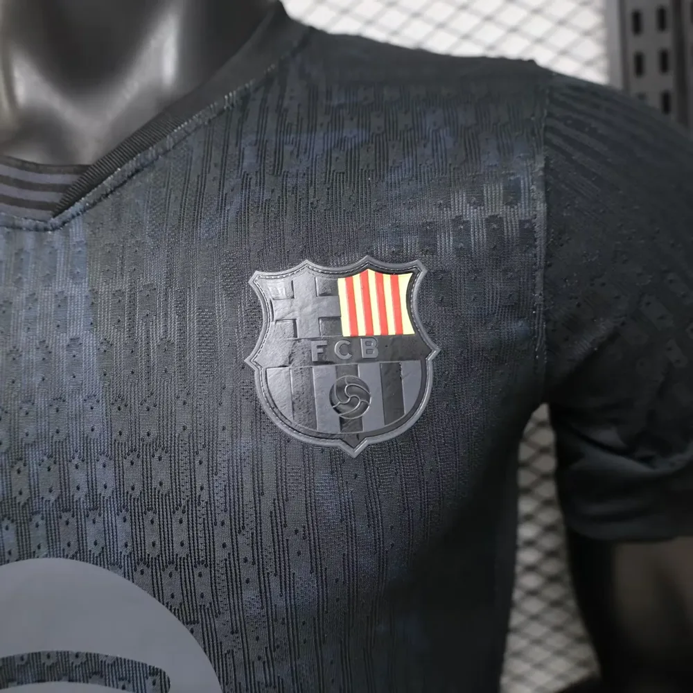 Barcelona 2026/2027 Versión jugador Barcelona Edición especial Black Camiseta de fútbol 2026/27 — 6