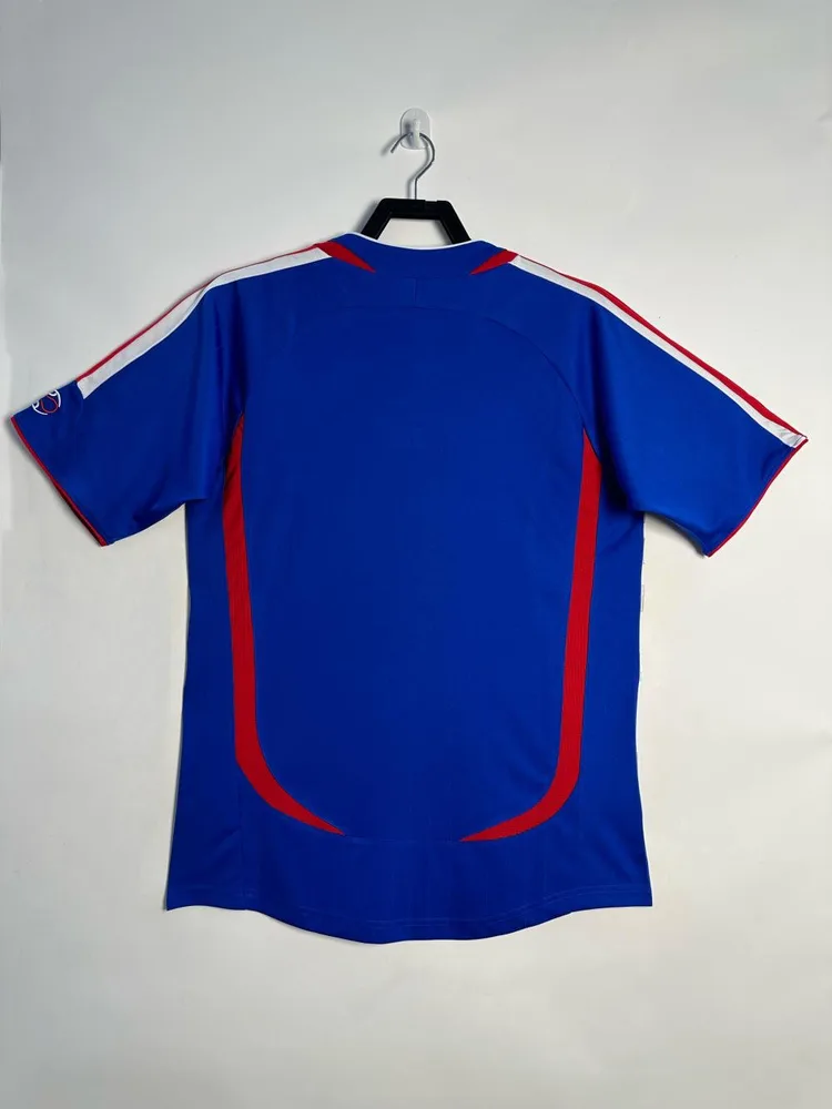 France 2006 Retro France Home Football Shirt 2006 — 2