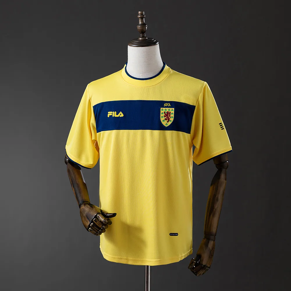 Scotland 2002 Retro Scotland National Team Visitante Camiseta de fútbol 2002