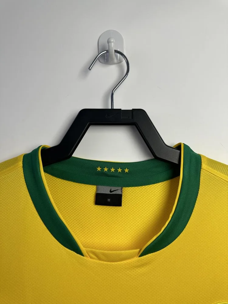 Brazil 2006 Retro Brazil Local Camiseta de fútbol 2006 — 3