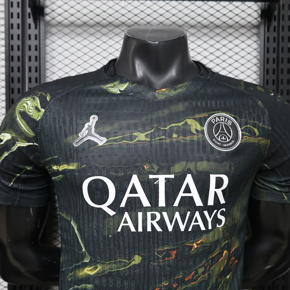 Paris Saint-Germain 2026/2027 Versión jugador Psg Paris Saint-Germain Jordan Night Edition Camiseta de fútbol 2026/27 — 3
