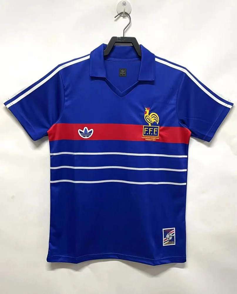France 1984 Retro France Local Camiseta de fútbol 1984