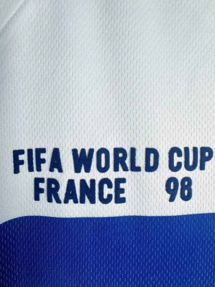 France 1998 Retro Long Sleeve France Away Football Shirt 1998 — 6